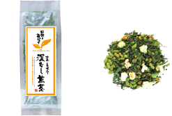 Fukamushi Sencha with Matcha & Roaseted Sweet Rice(Leaves)